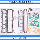 Metal o jogo da gaxeta do motor para as peças de motor diesel de Toyota 2F 04111-61011