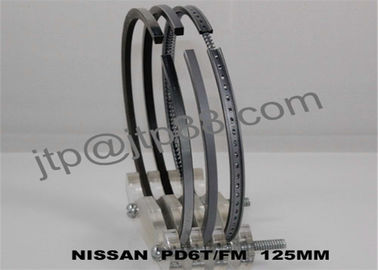 O motor diesel original PD6 de NISSAN/pistão de PD6T anel parte a largura axial 2,0 + 2,0 + 4.0mm