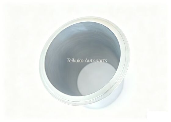 Revestimento de Cilindro de Pistão de Motor de Escavadeira, Componentes de Motor Robustos em Prata, Preto e Cinza, Adequado para Aplicações em Escavadeiras