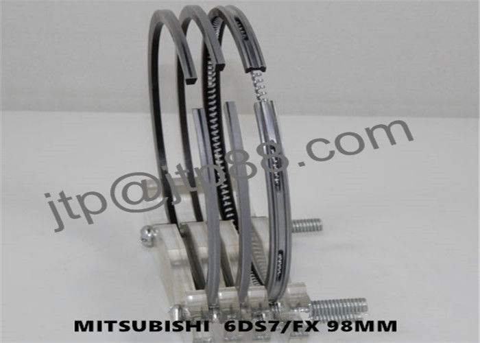 Segmento do pistão do motor do tamanho do STD para MITSUBISHI 6DS7 ME02333 ME021861 ME024409