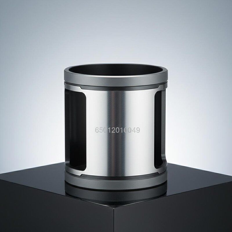 Forro do cilindro Número 65012010049 Motor Forro do cilindro Adequado aos motores MAN DOOSAN em cores prateadas, pretas e cinzentas